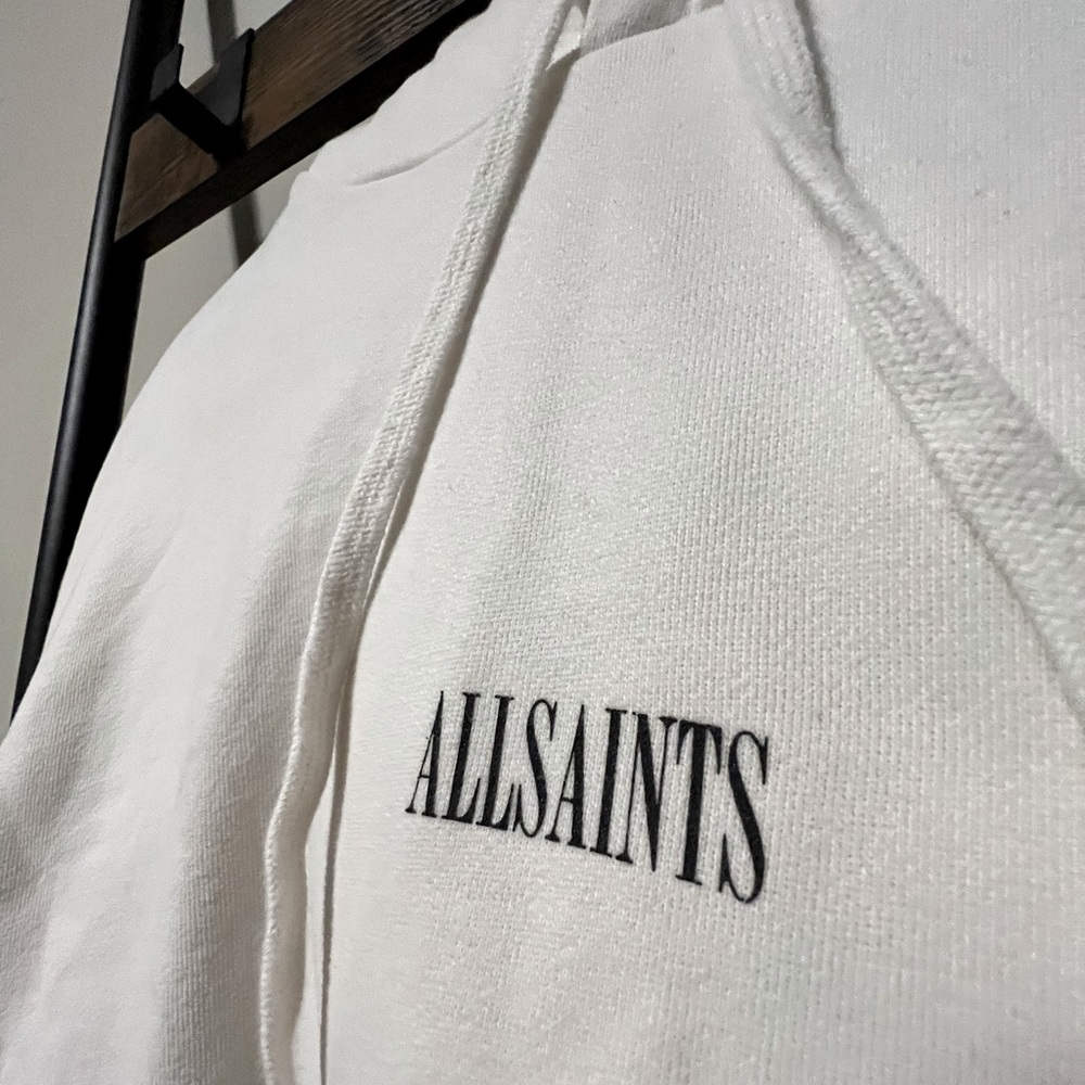 ALLSAINTS HOODIE WHITE